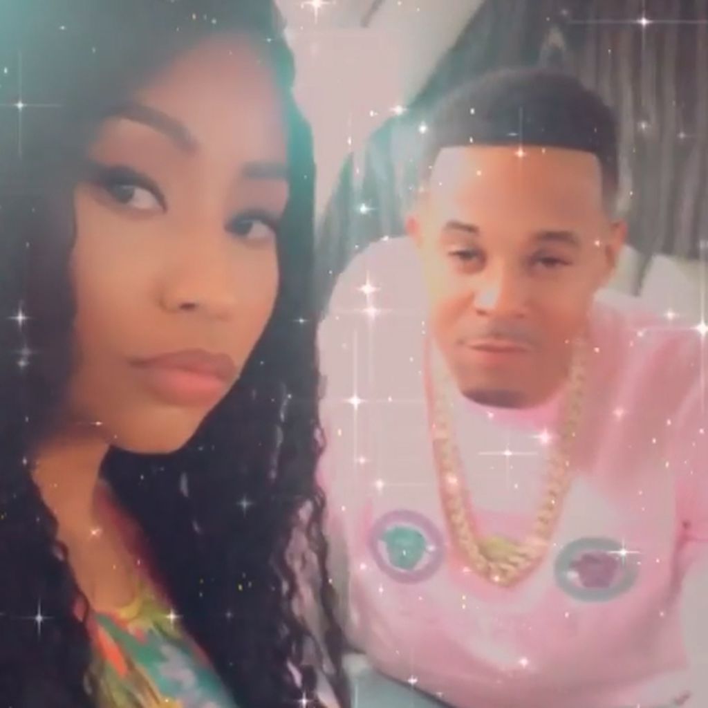 Nicki Minaj und Kenneth Petty, Februar 2020