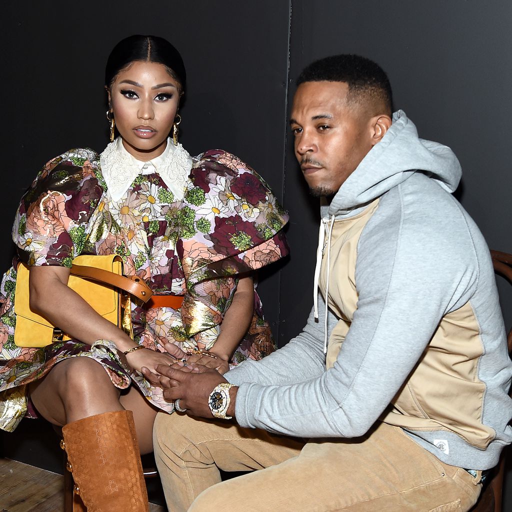 Nicki Minaj und ihr Mann Kenneth Petty im Februar 2020