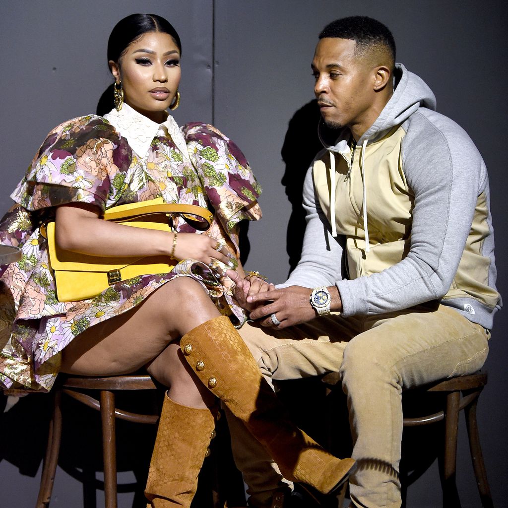 Nicki Minaj und Kenneth Petty, Februar 2020
