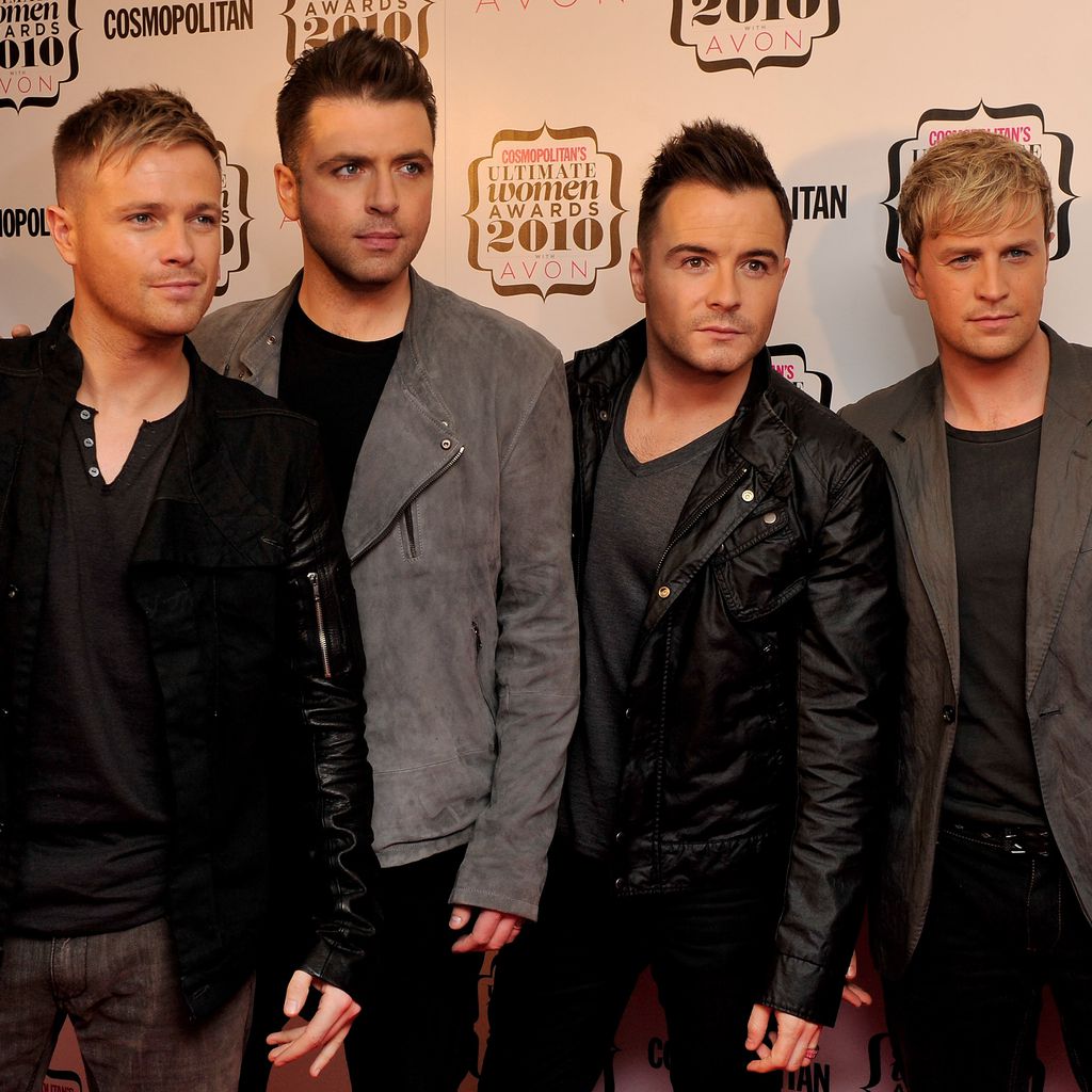 Nicky Byrne, Mark Feehily, Shane Filan und Kian Egan bei den  Ultimate Women Of The Year Awards