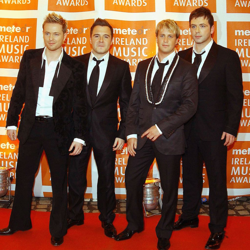 Nicky Byrne, Shane Filan, Kian Egan und Mark Feehilly bei den Meteor Awards 2007