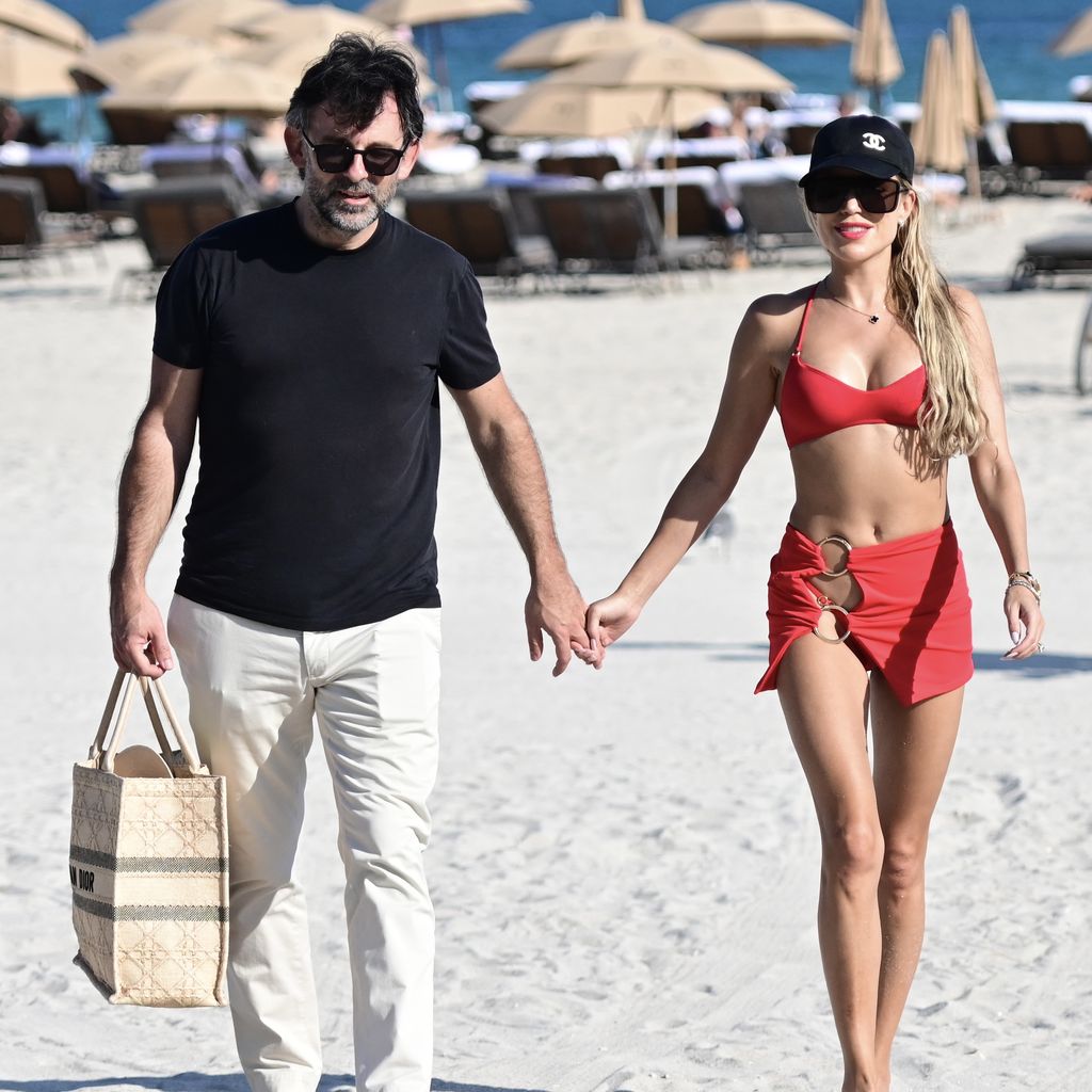 Niclas Castello und Sylvie Meis im November 2022 in Miami