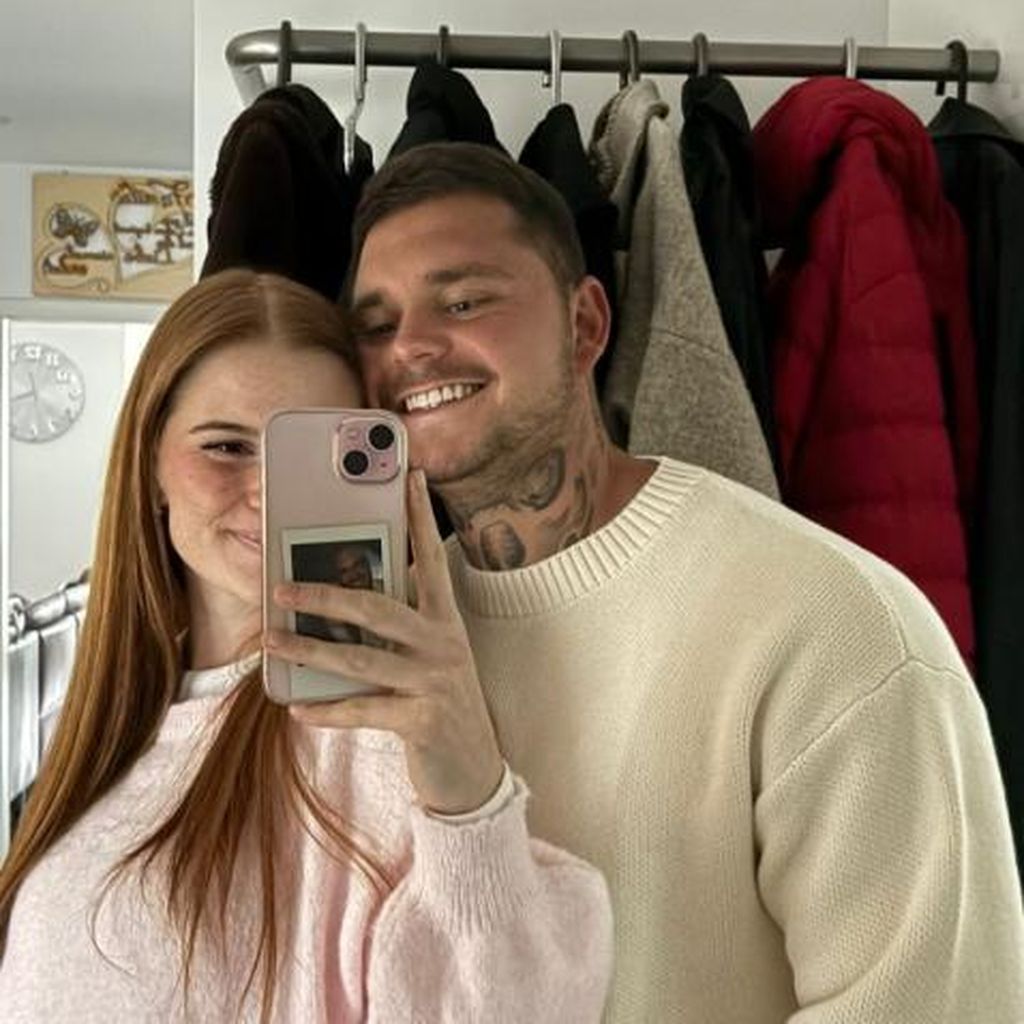 Nico Legat mit einer unbekannten Frau, Dezember 2025