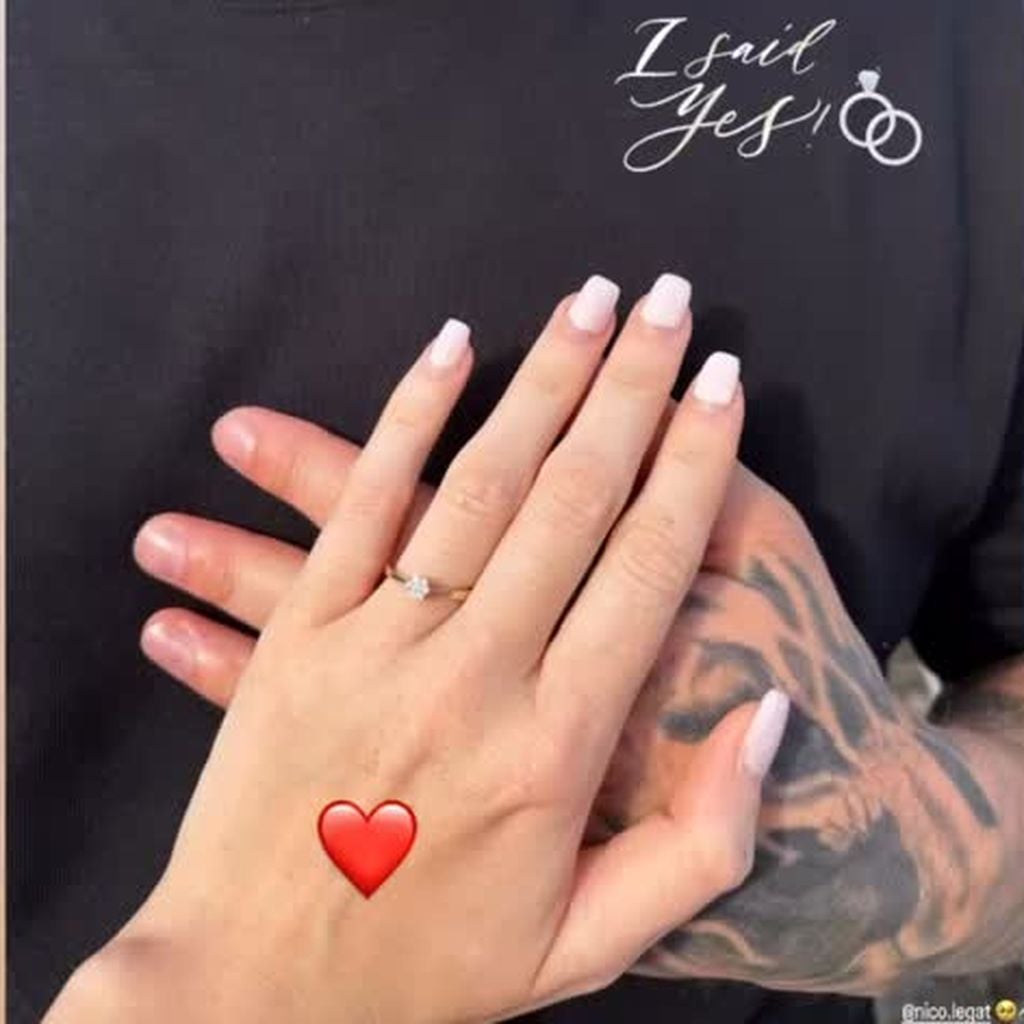 Nico Legat und Laura verkünden ihre Verlobung auf Instagram
