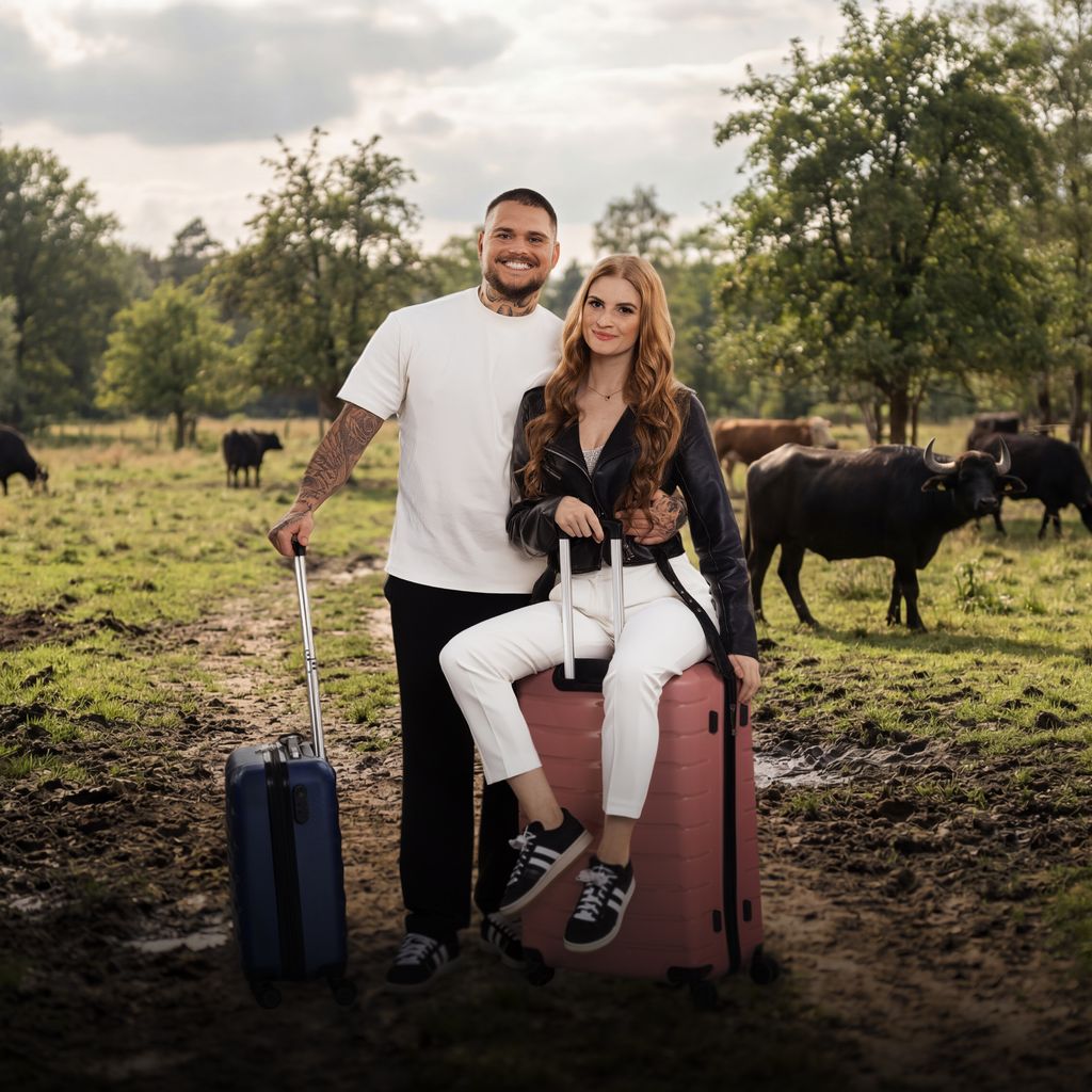Nico Legat und seine Freundin Laura, "Das Sommerhaus der Stars"-Kandidaten 2026