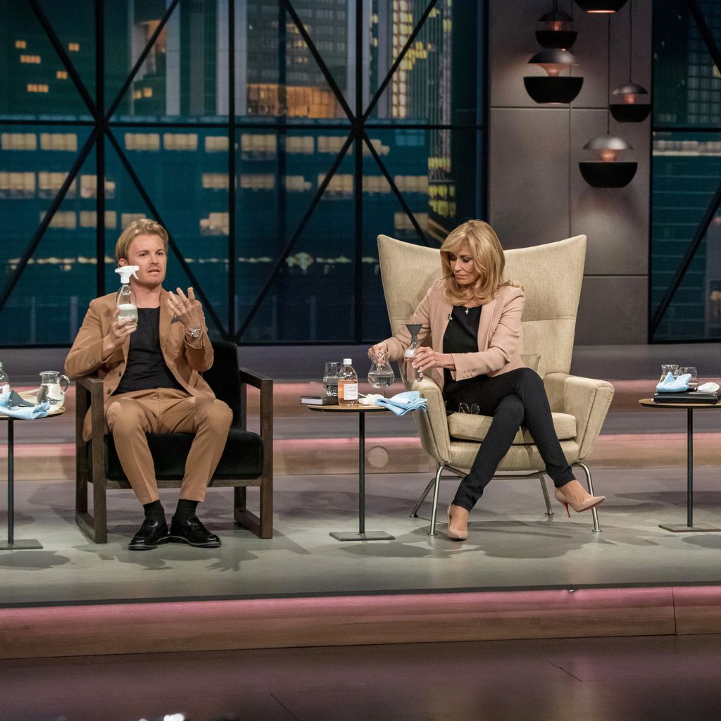 Nico Rosberg, Dagmar Wöhrl und Ralf Dümmel bei "Die Höhle der Löwen"