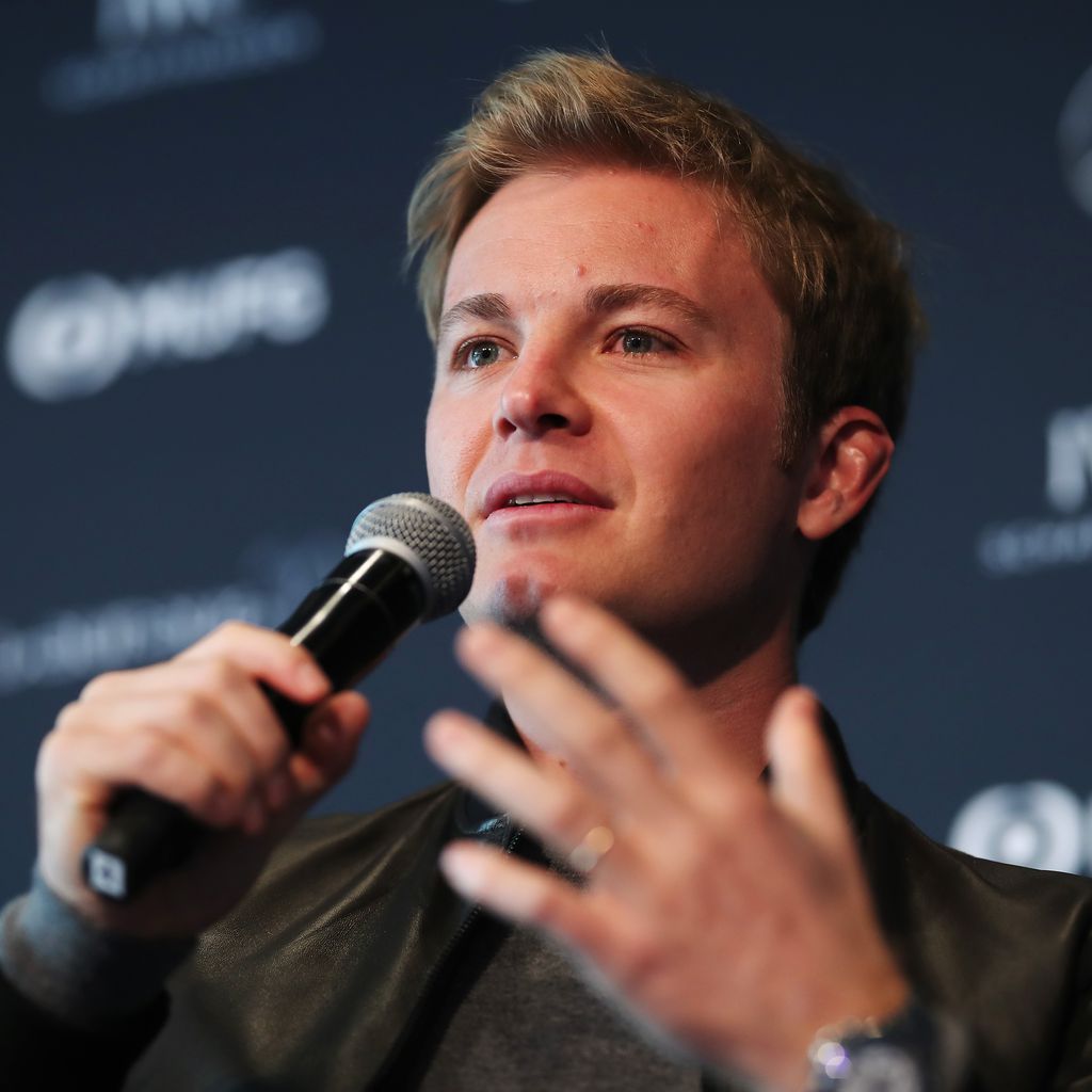 Nico Rosberg bei einer Pressekonferenz 2019