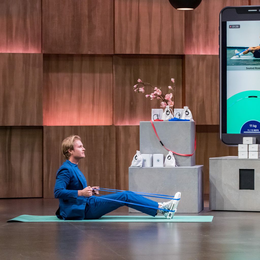 Nico Rosberg und Torben Hellmuth bei "Die Höhle der Löwen"