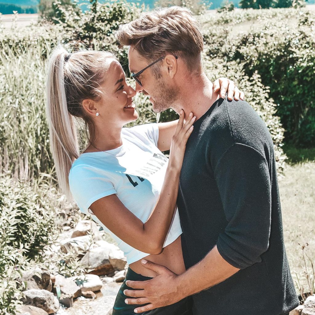 Nico Schwanz mit seiner Freundin Julia Prokopy