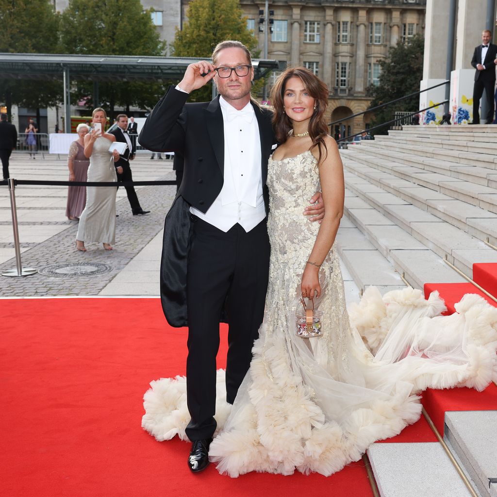 Nico Schwanz und Janine Pink beim Leipziger Opernball 2023