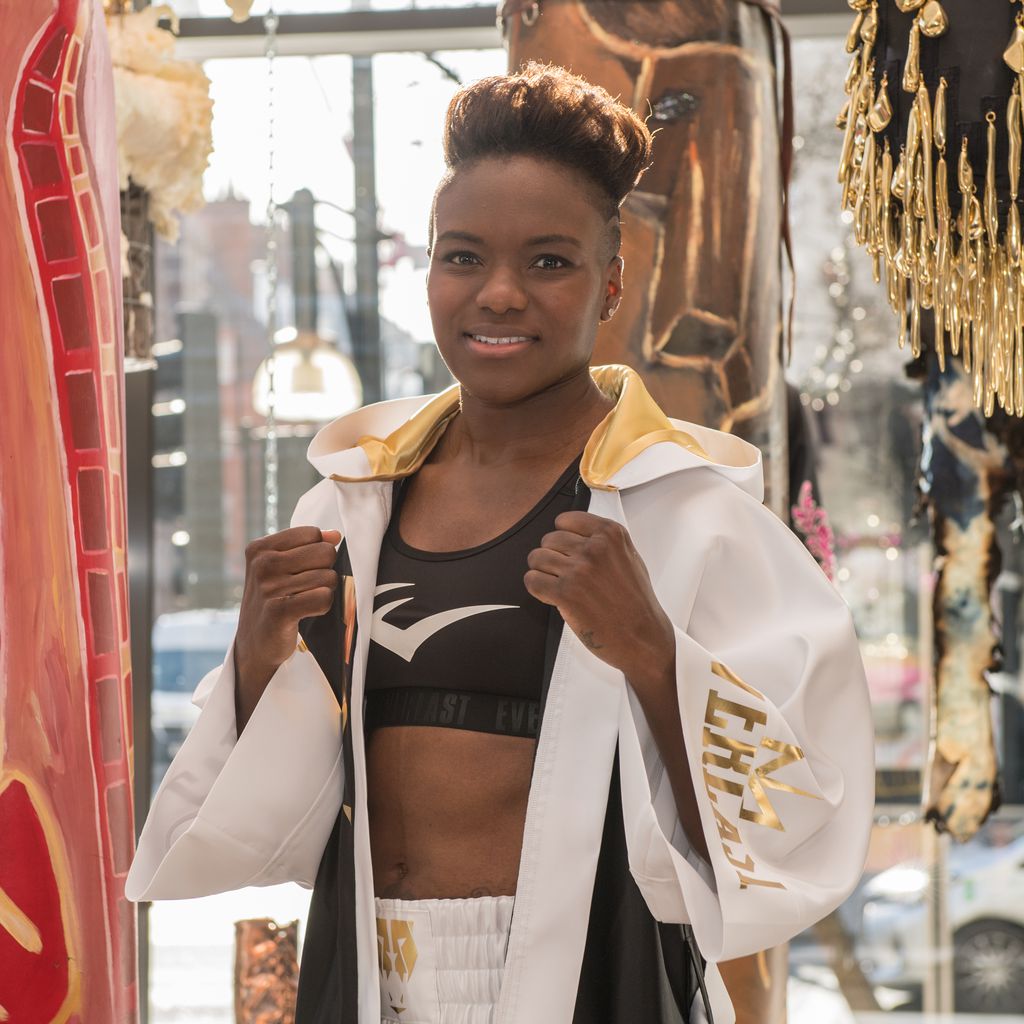 Nicola Adams beim Launch ihrer Sportkleidungs-Kollektion