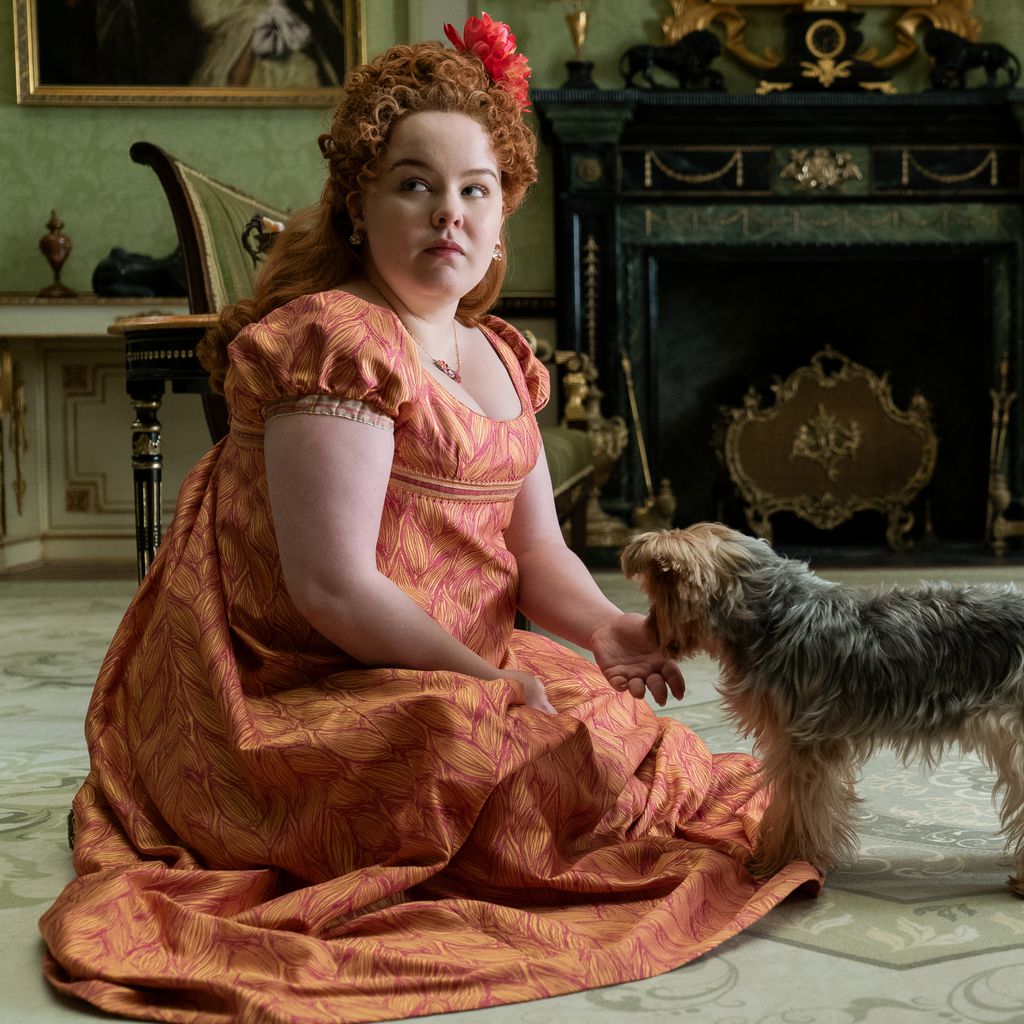 Nicola Coughlan als Penelope Featherington in "Bridgerton"