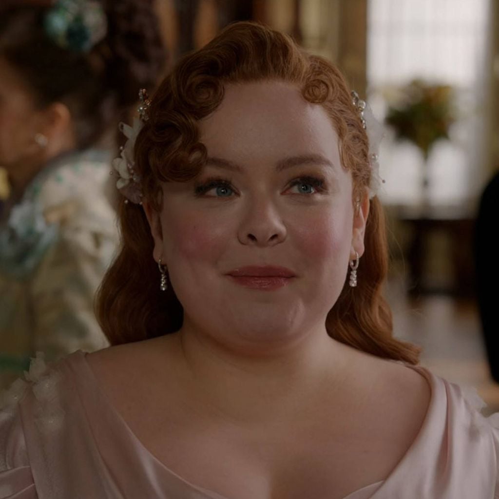 Nicola Coughlan in "Bridgerton" Staffel 3