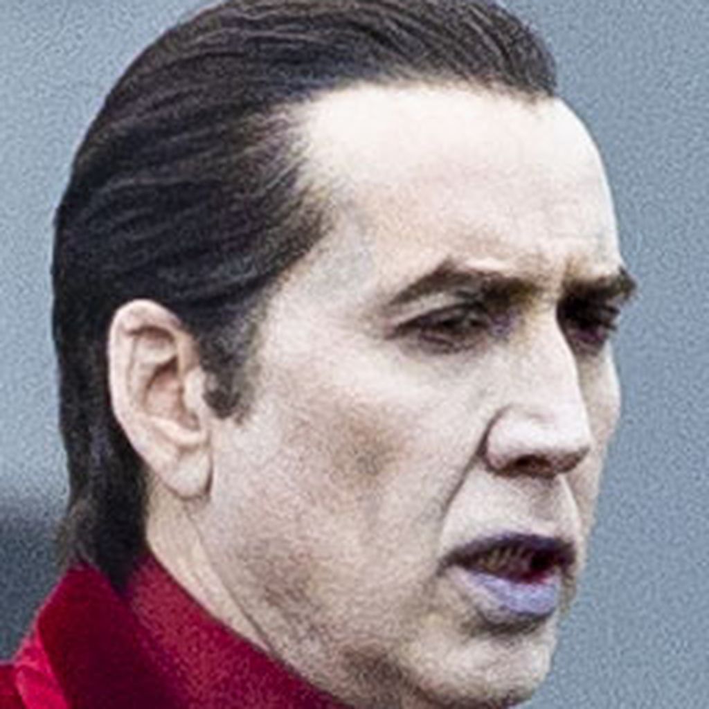 Nicolas Cage als Dracula, 2022 in New Orleans