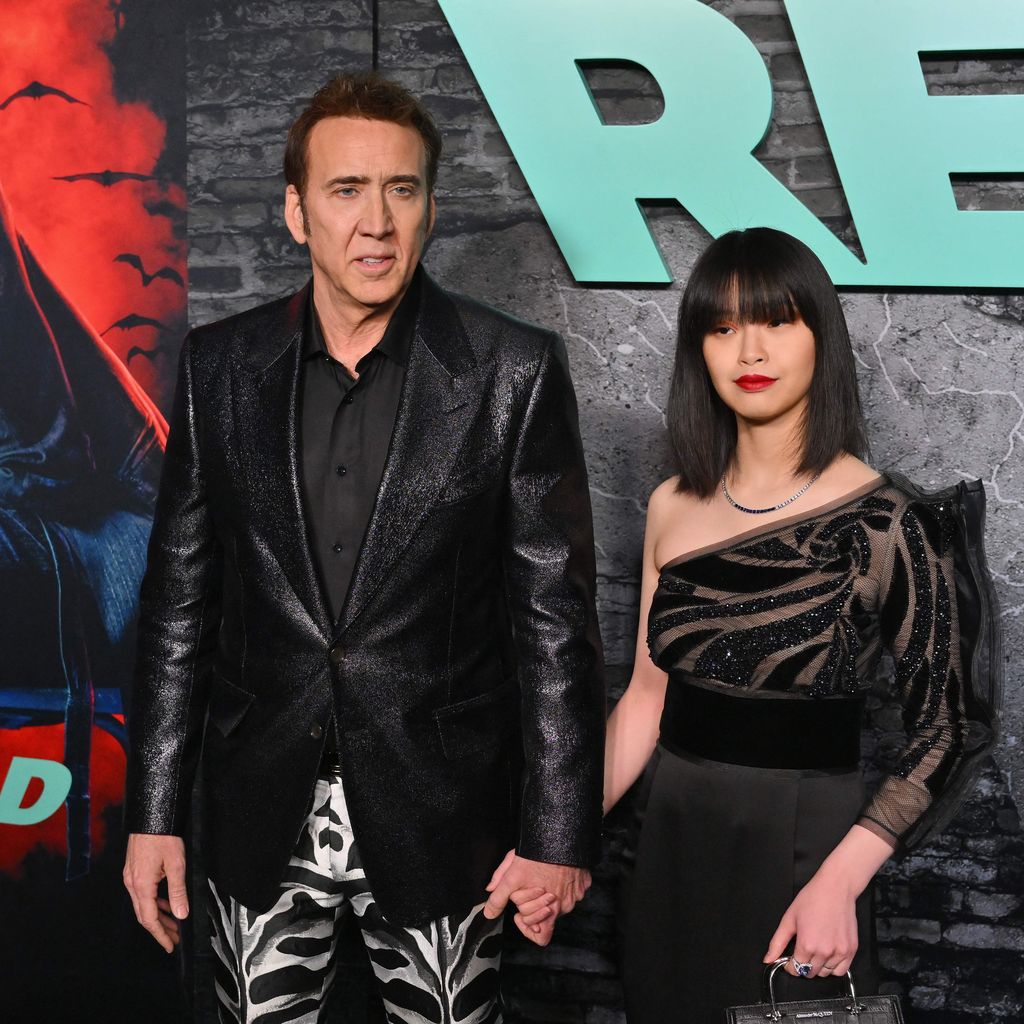 Nicolas Cage und seine Frau Riko Shibata bei der "Renfield"-Premiere in New York