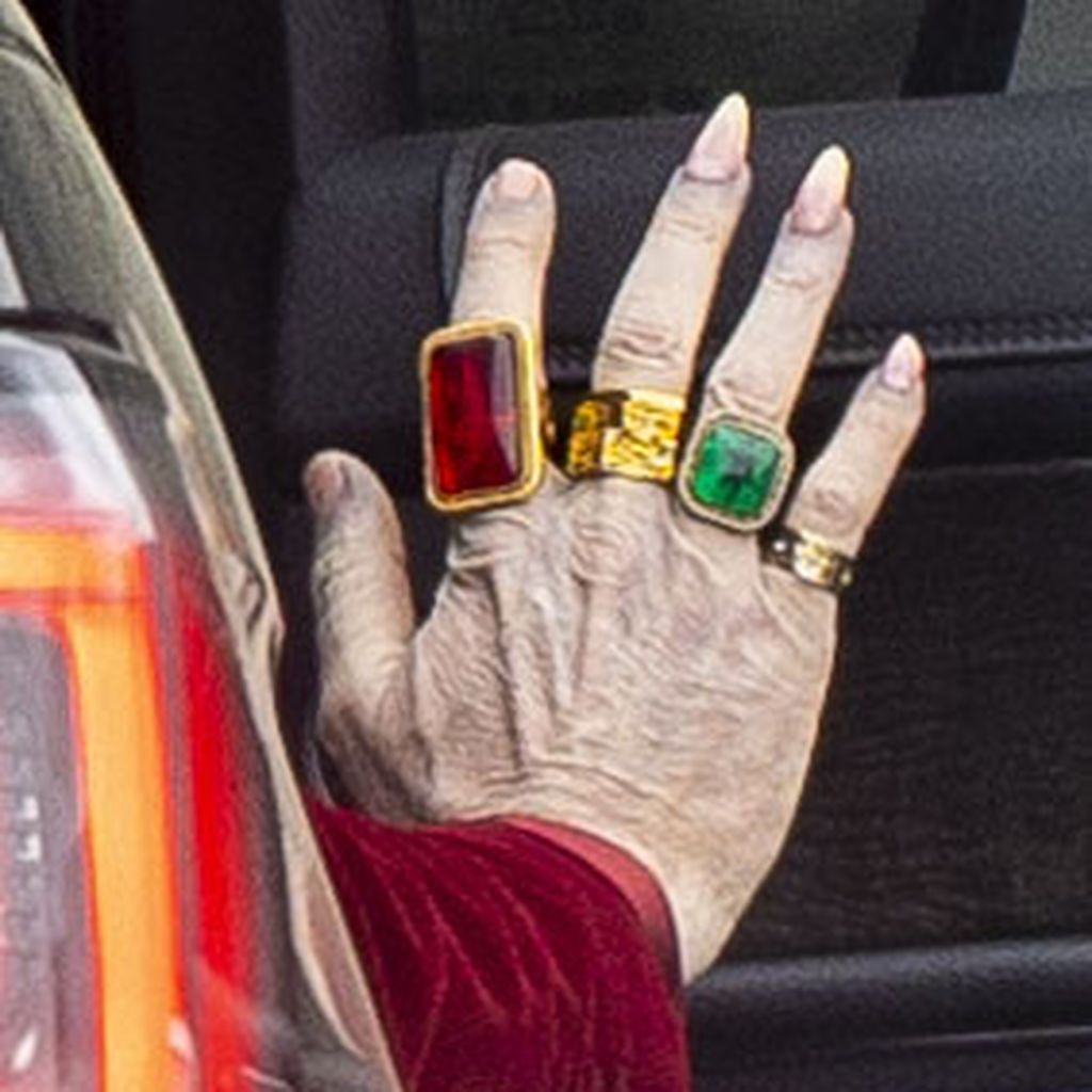 Nicolas Cages Hand als Dracula, 2022 in New Orleans