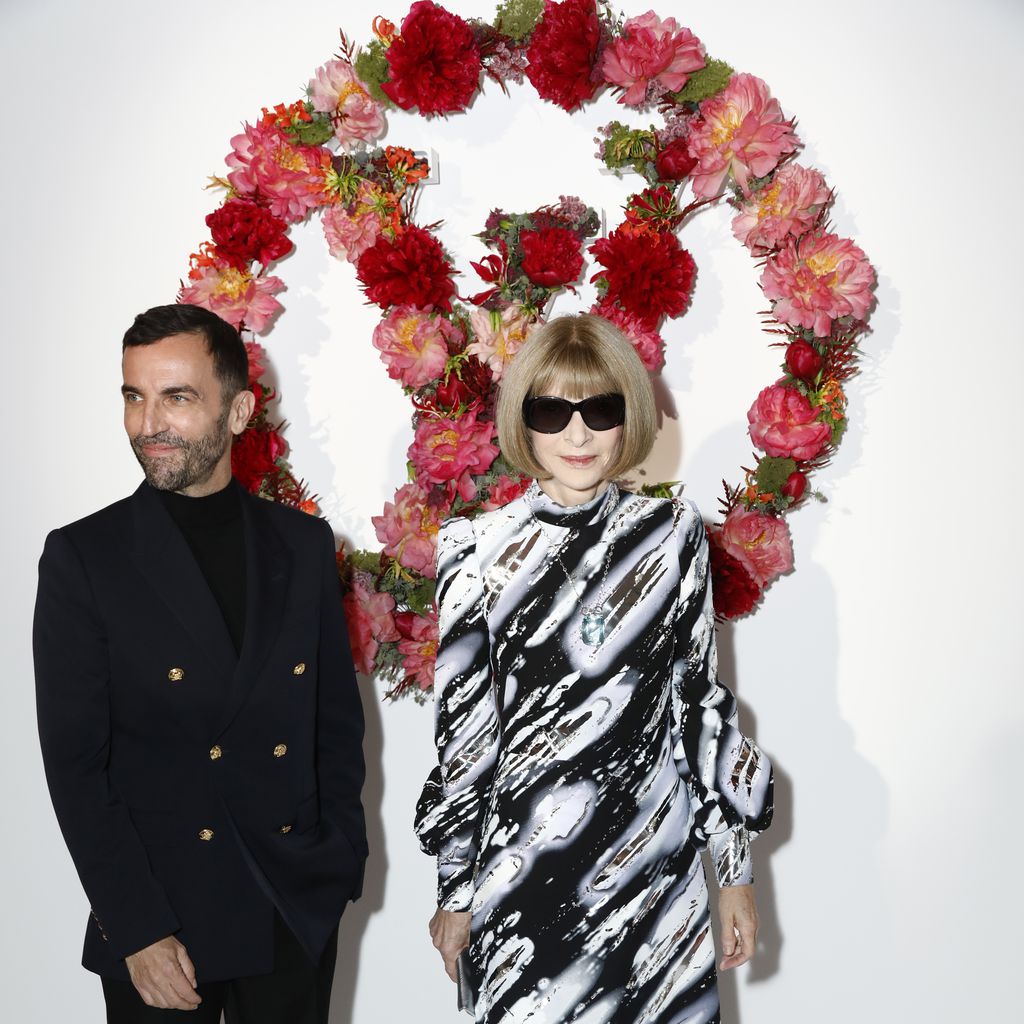 Nicolas Ghesquière und Anna Wintour beim Louis Vuitton Parfum Dinner