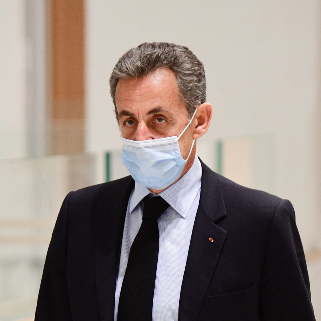 Nicolas Sarkozy vor Gericht in Paris im Dezember 2020