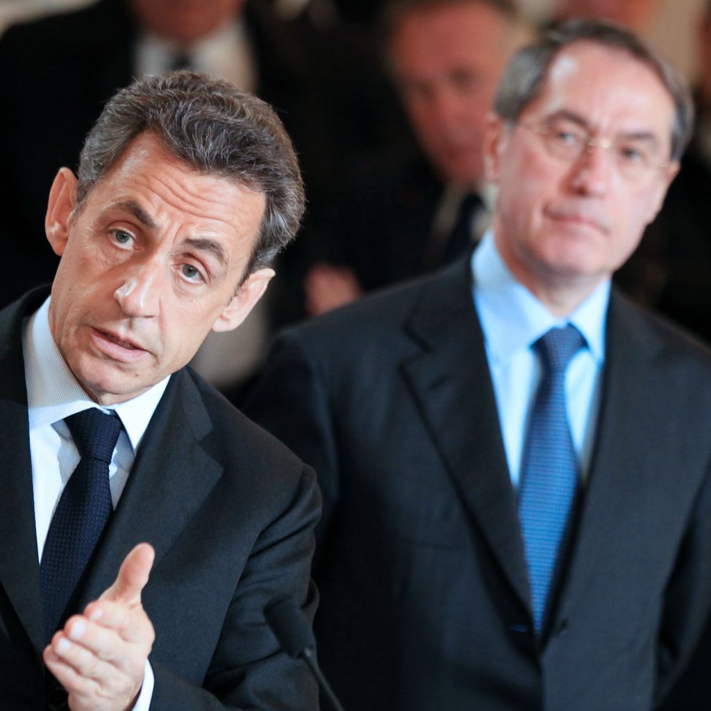 Nicolas Sarkozy und sein ehemaliger Innenminister Claude Guéant