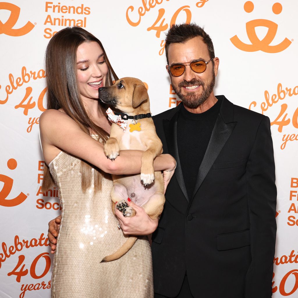Nicole Brydon Bloom und Justin Theroux, September 2024