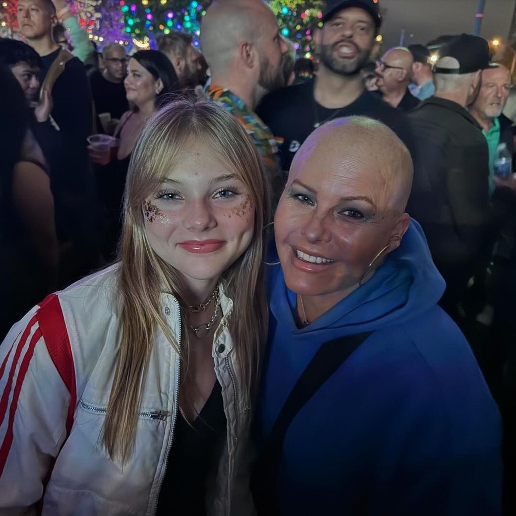 Nicole Eggert (r.) mit ihrer Tochter Keegan