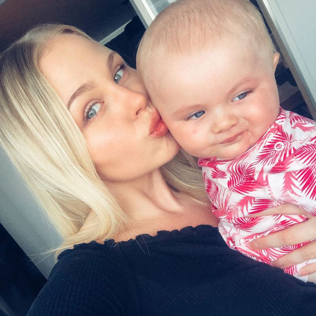 Nicole Handwerker mit ihrer Tochter, Juni 2019