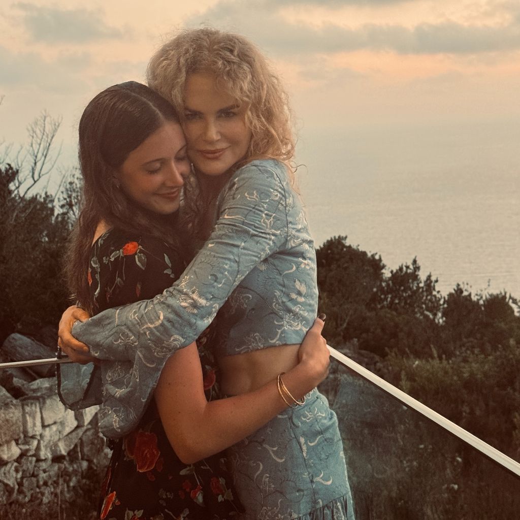 Nicole Kidman, Schauspielerin, mit ihrer Tochter