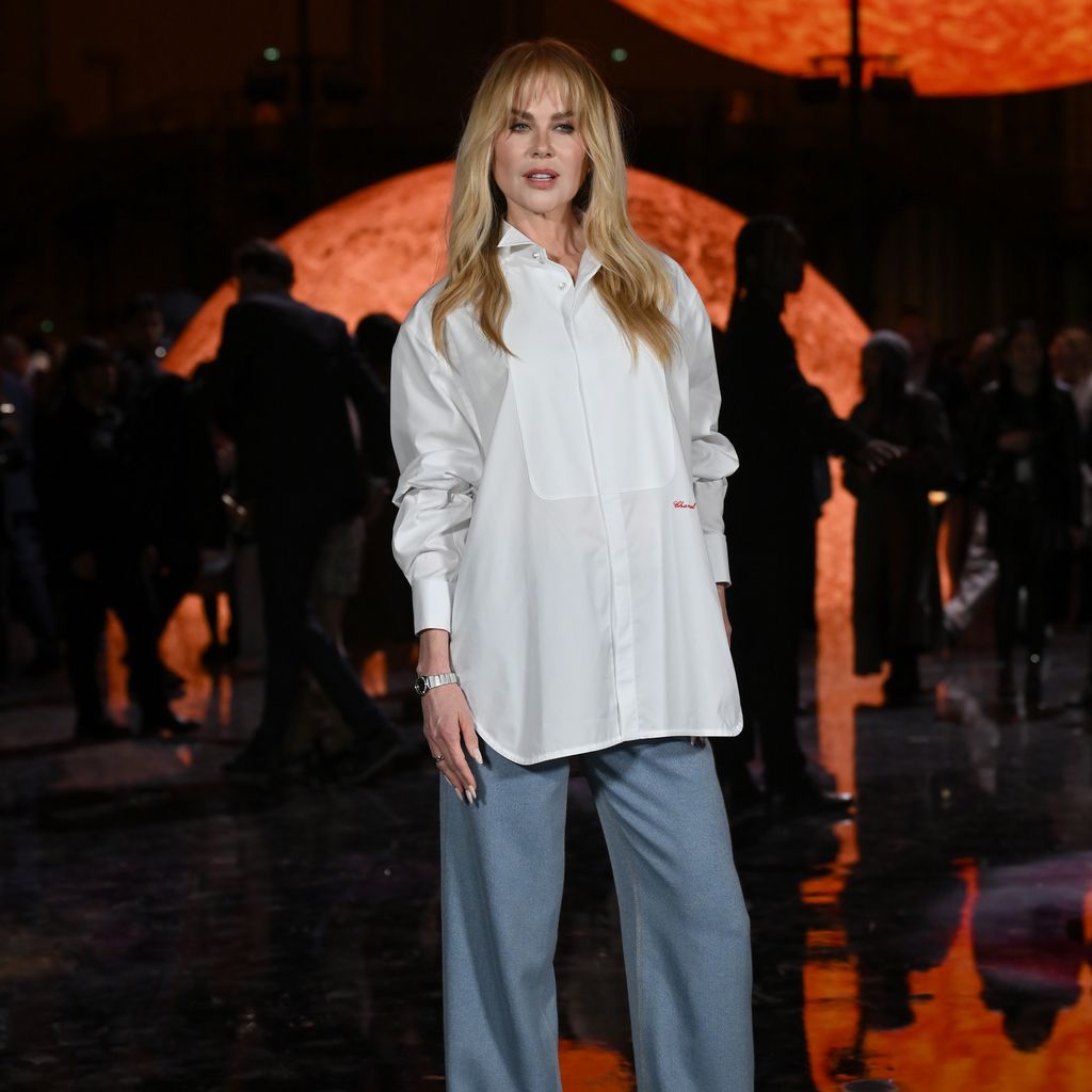 Nicole Kidman bei Chanel auf der Pariser Fashion Week, 2025