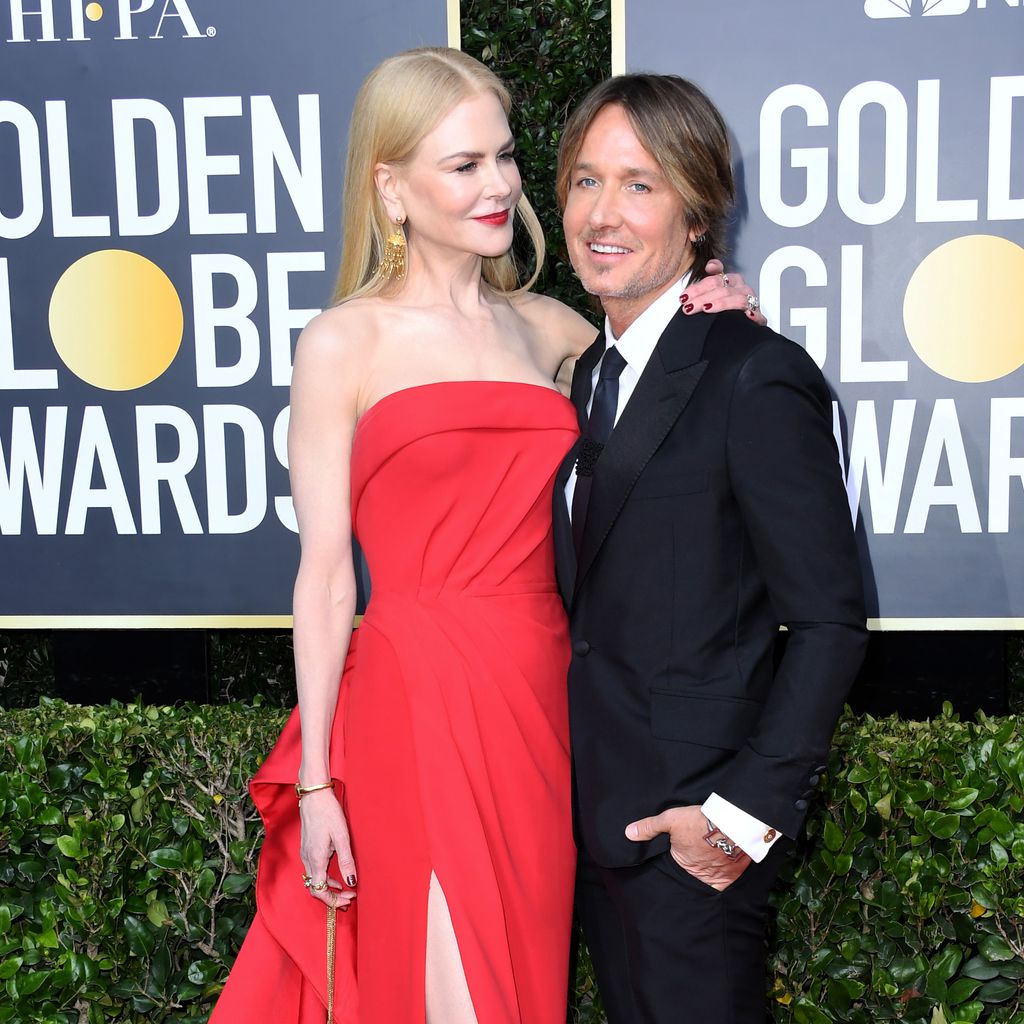 Nicole Kidman und Keith Urban bei den Golden Globes 2020
