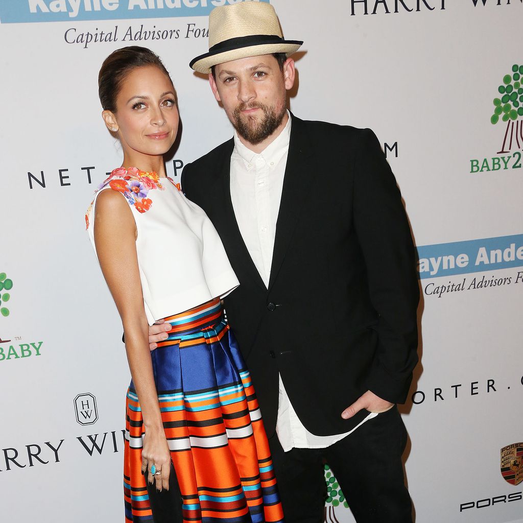 Nicole Richie und Joel Madden posieren 2013 bei einer Veranstaltung in Los Angeles