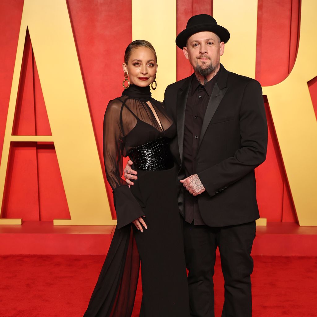 Nicole Richie, Schauspielerin, posiert mit ihrem Mann Joel