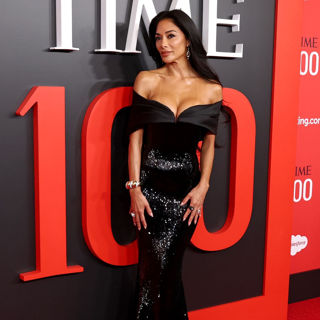 Nicole Scherzinger auf dem roten Teppich, 2025