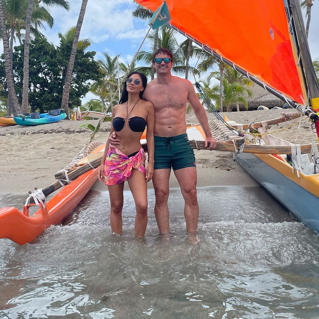 Nicole Scherzinger und ihr Verlobter Thom Evans auf Hawaii im September 2024