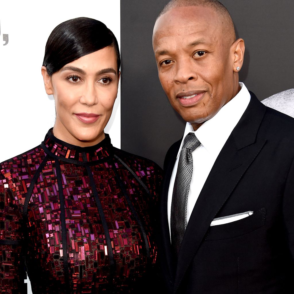 Nicole Young und Dr. Dre bei der "The Defiant Ones"-Premiere in L.A. im Juni 2017