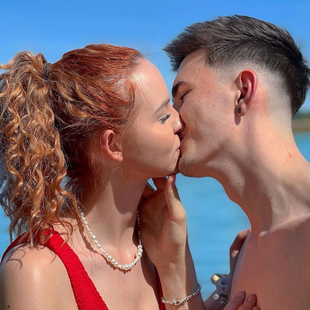 Nika Sofie mit ihrem Freund Nathan