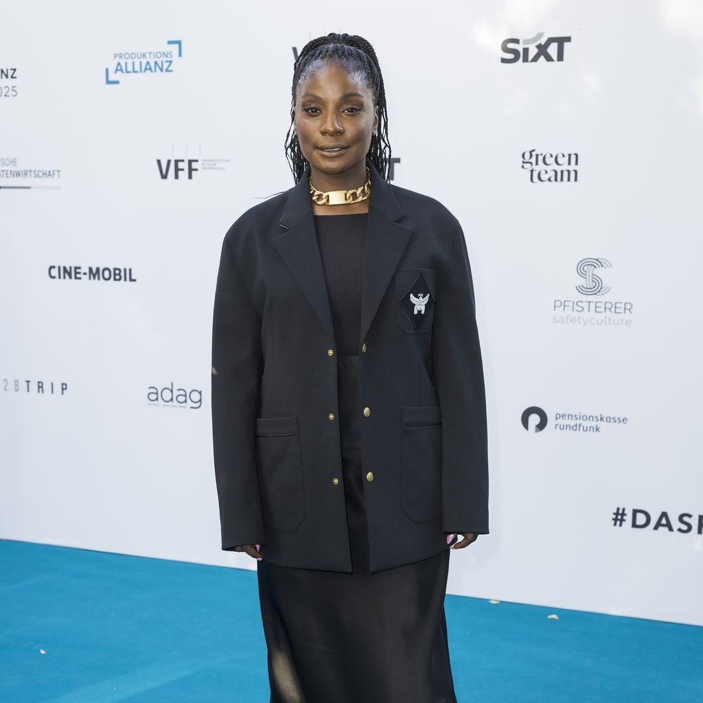 Nikeata Thompson beim Fest der Produktionsallianz im Tipi am Kanzleramt in Berlin, 8. Juli 2025