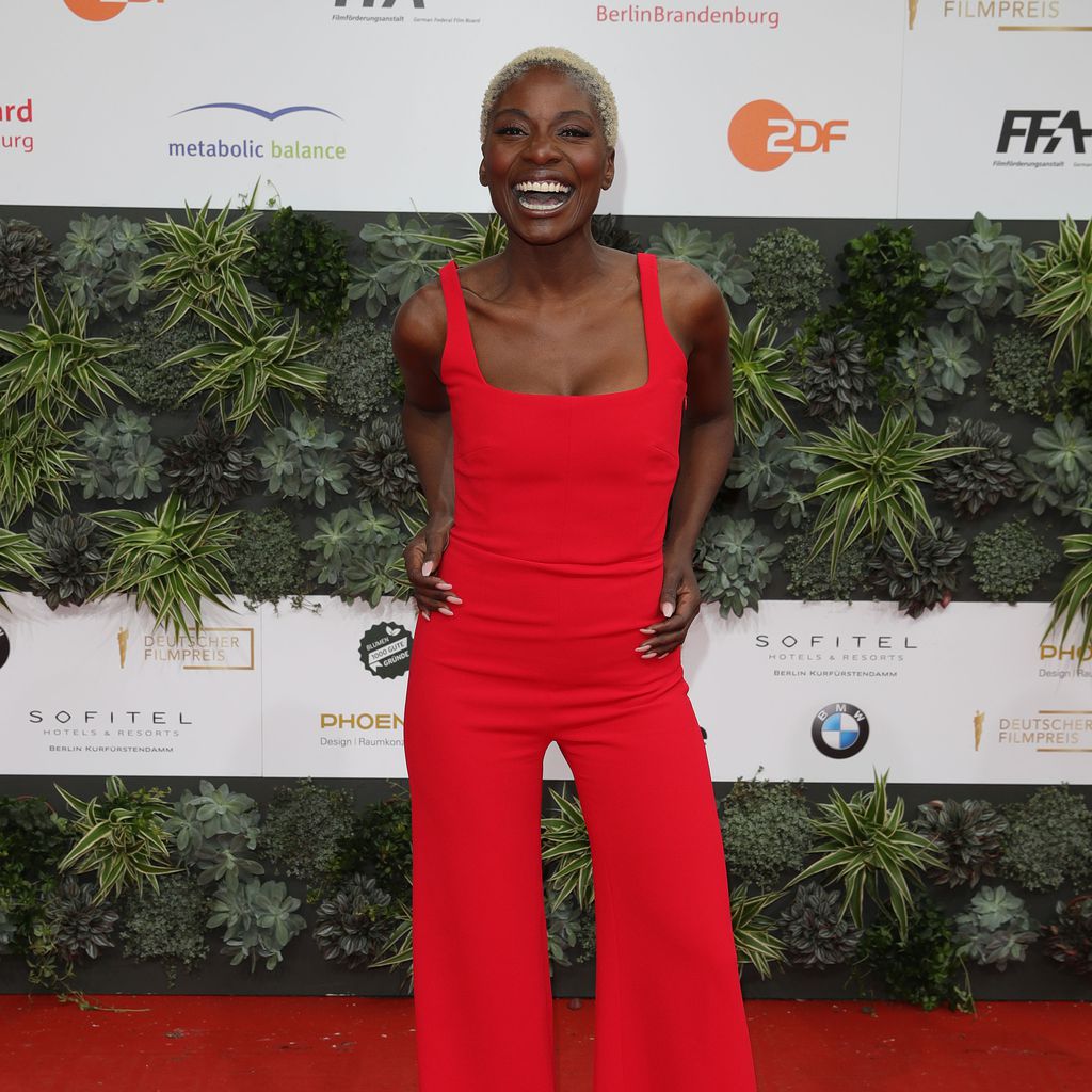 Nikeata Thompson beim deutschen Filmpreis 2019