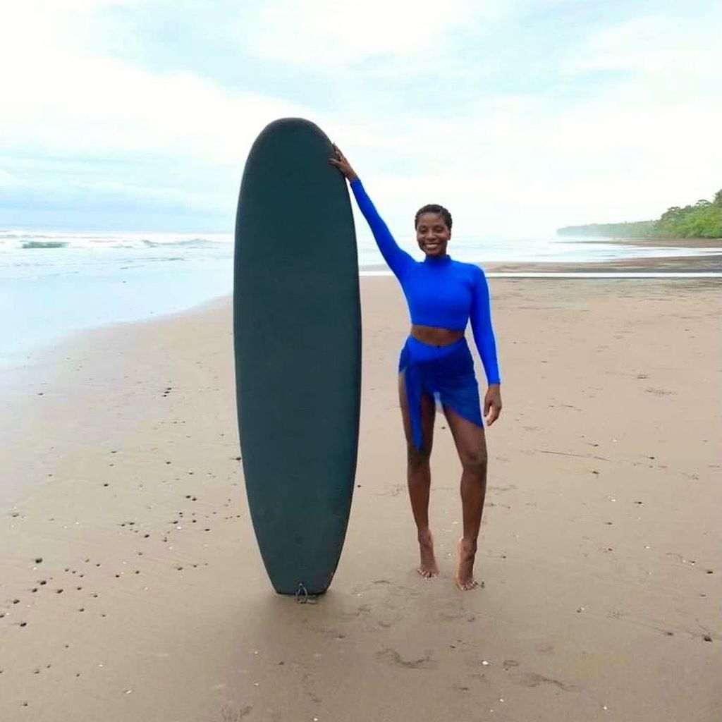 Nikeata Thompson im Urlaub