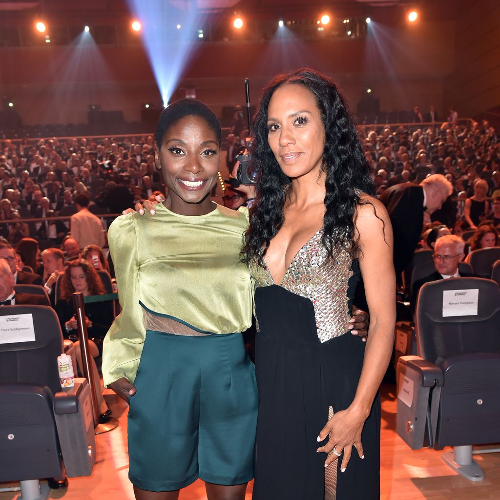Nikeata Thompson und Barbara Becker bei den GreenTec Awards 2018