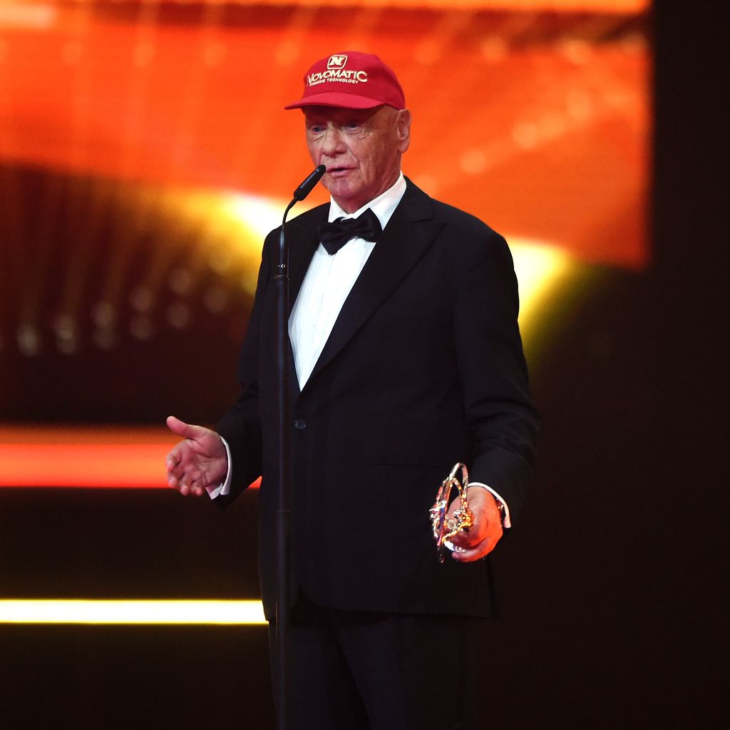 Niki Lauda bei den Laureus World Sports Awards 2016