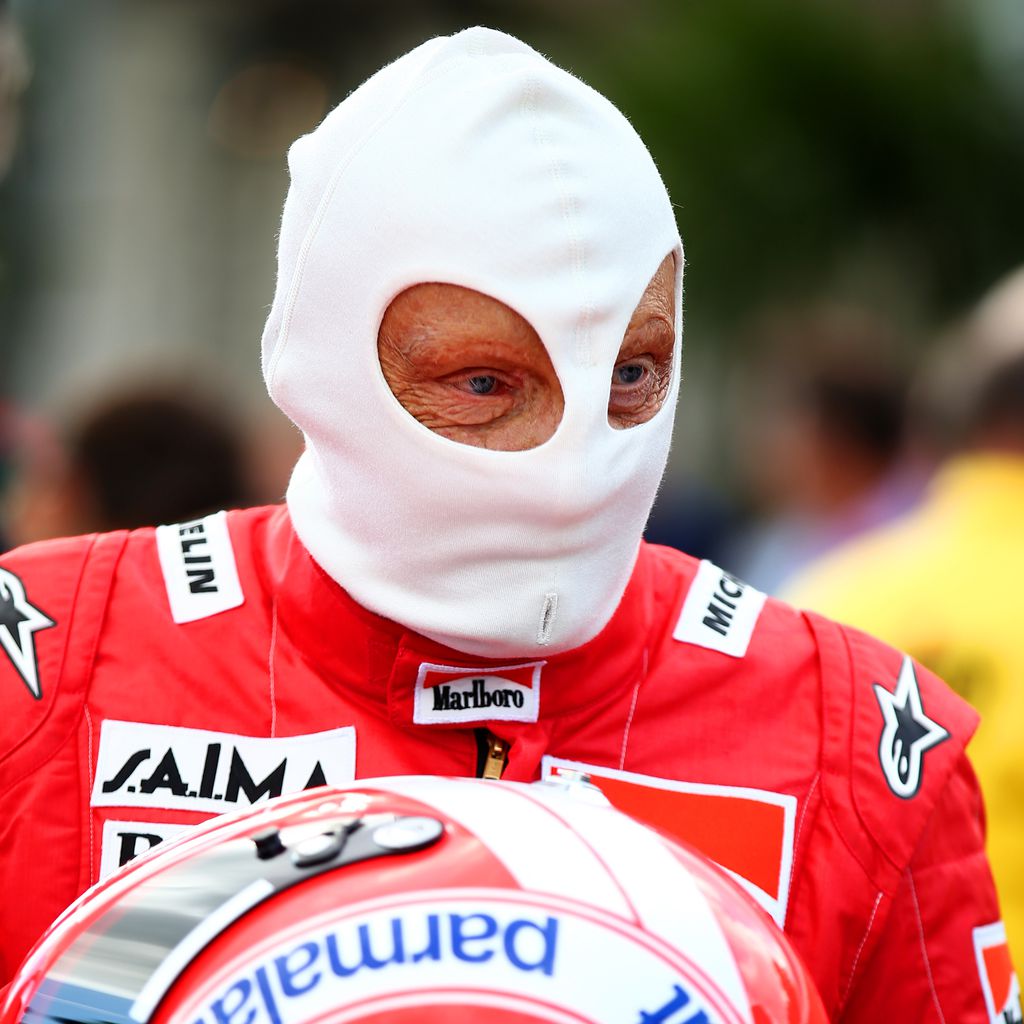 Niki Lauda, dreimaliger Formel-1-Weltmeister