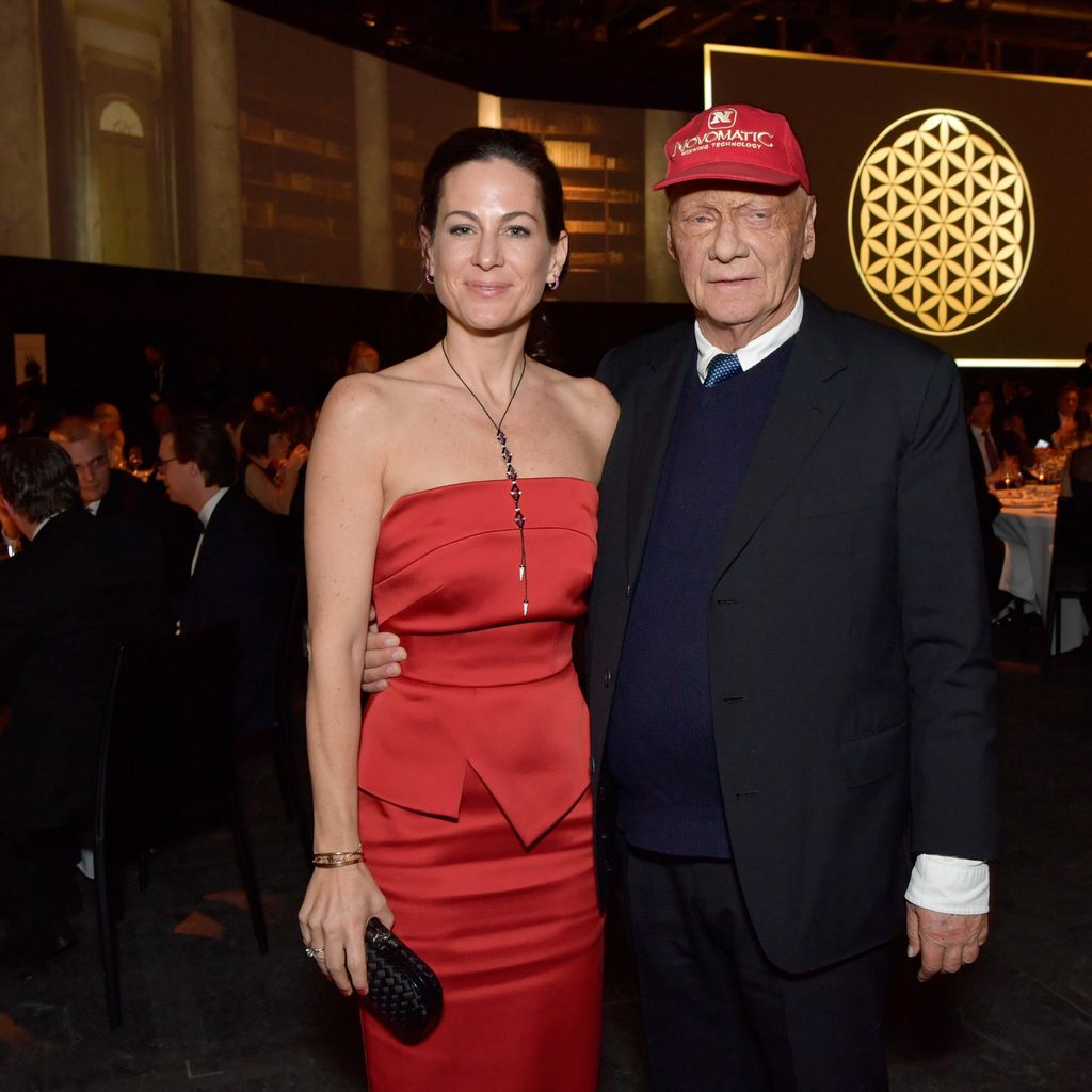 Niki und Birgit Lauda im Januar 2017