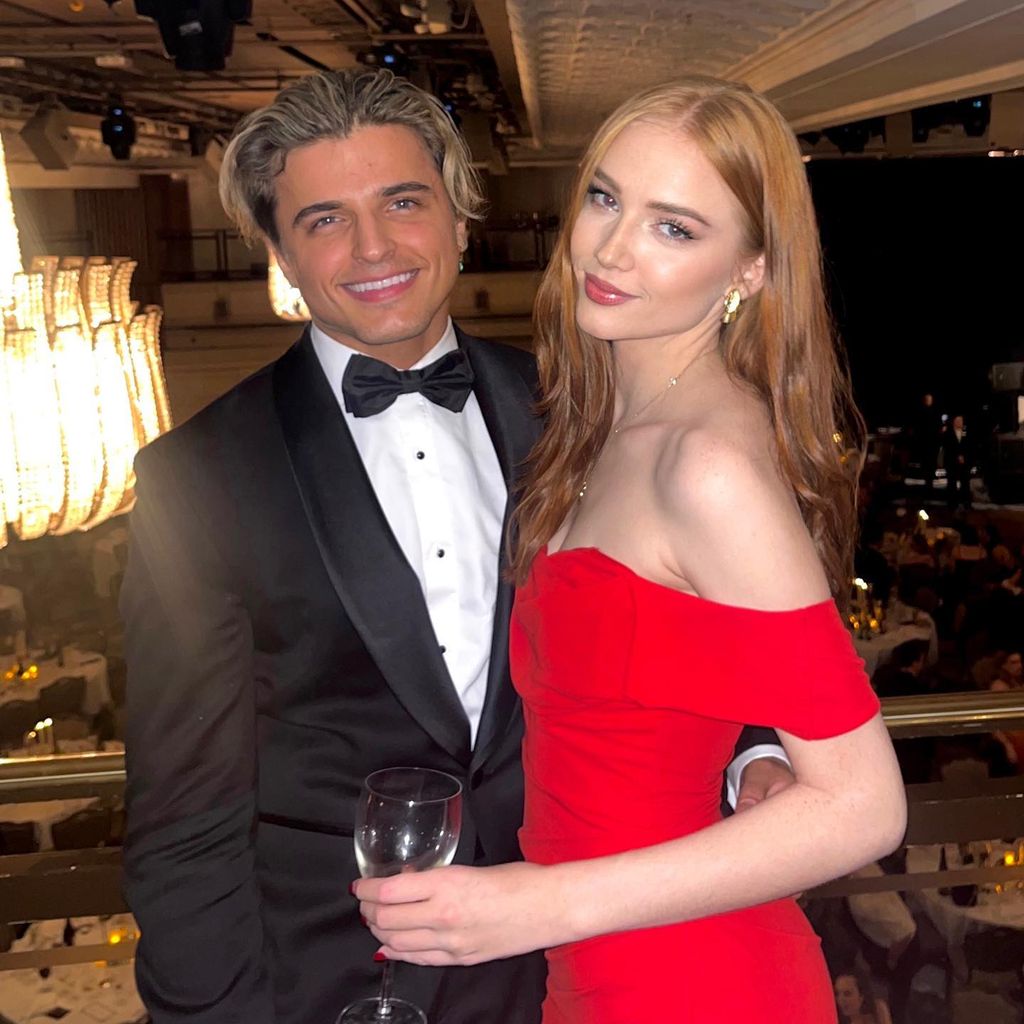 Nikita Kuzmin und Lauren Jaine im November 2023