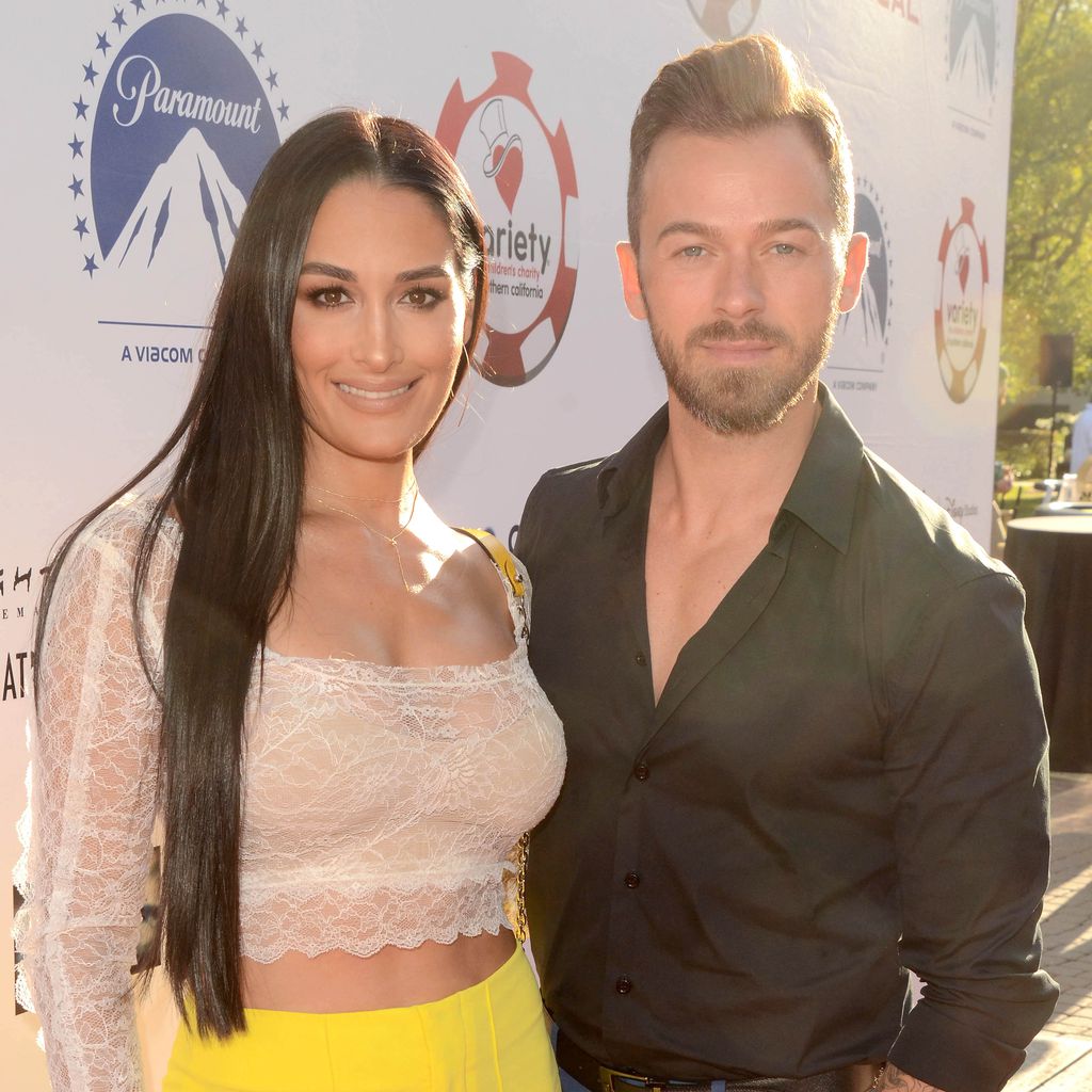 Nikki Bella und Artem Chigvintsev im Juli 2019 in Los Angeles
