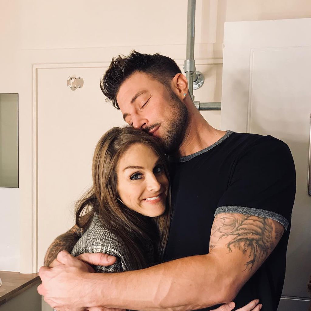 Nikki Grahame und Duncan James, 2018