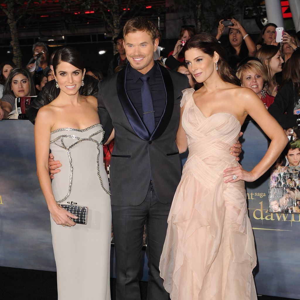 Nikki Reed, Kellan Lutz und Ashley Greene, 2012 in Los Angeles
