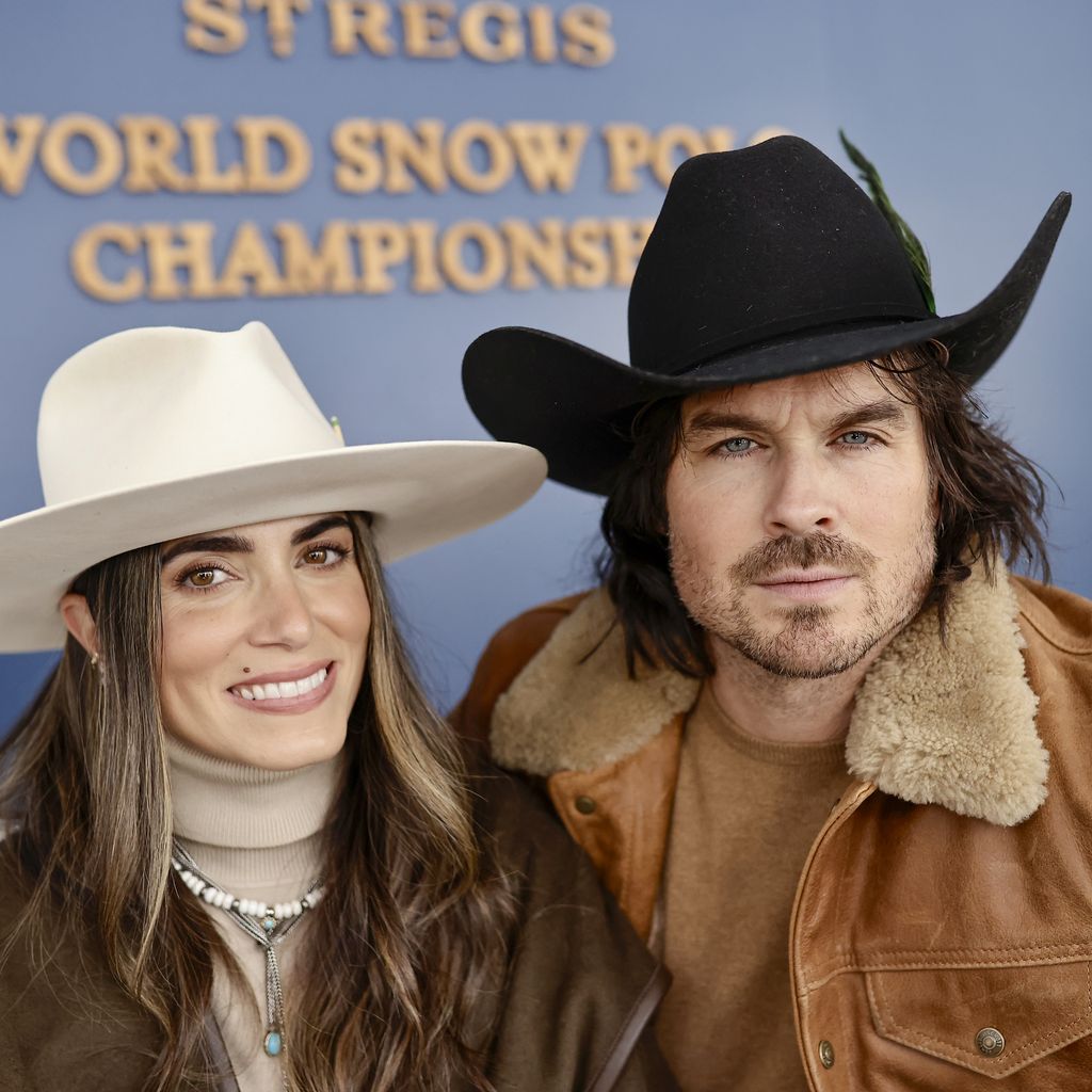 Nikki Reed und Ian Somerhalder bei den St. Regis World Snow Polo Championships 2024 in Aspen