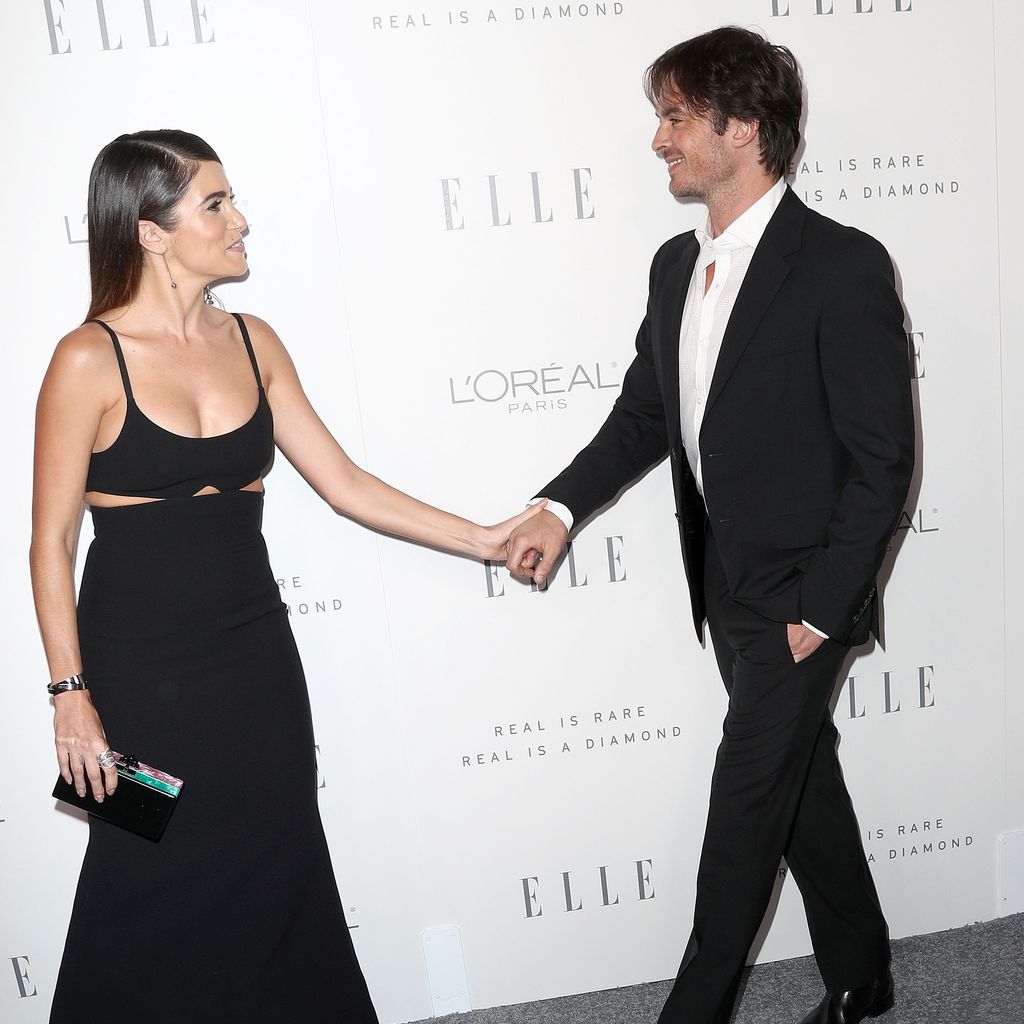 Nikki Reed und Ian Somerhalder im Oktober 2017