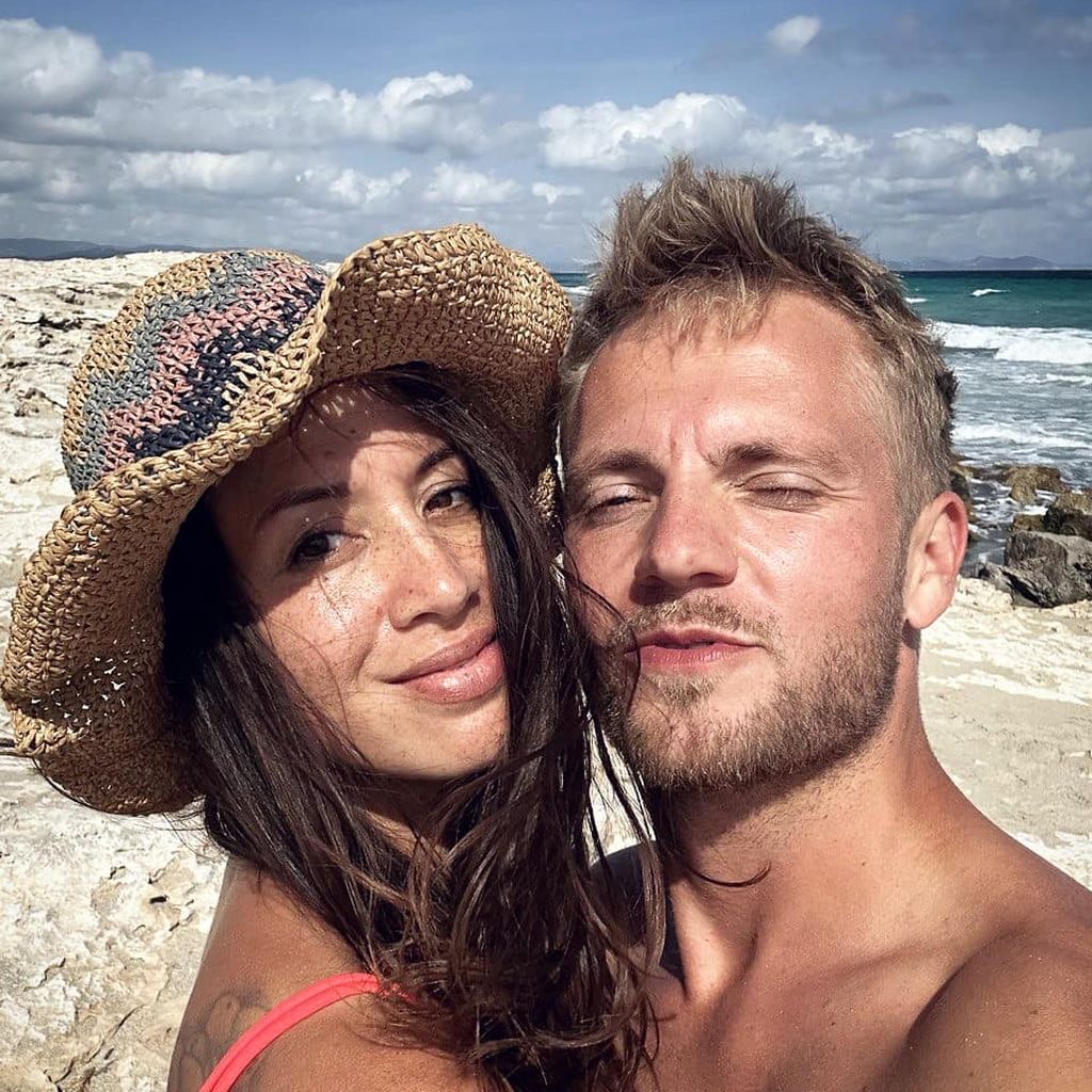 Niklas Osterloh mit seiner Frau Tini