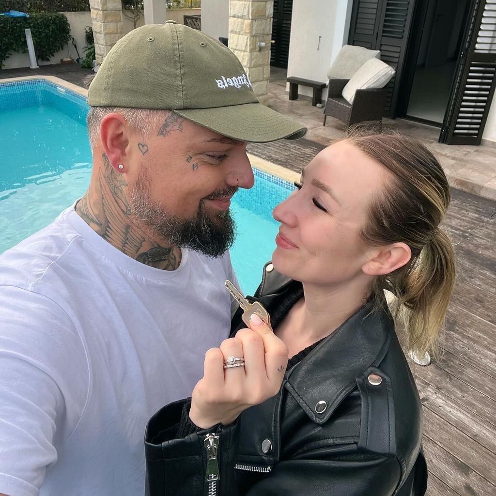 Niklas und Jessica Schröder im Januar 2023 in Paphos, Zypern